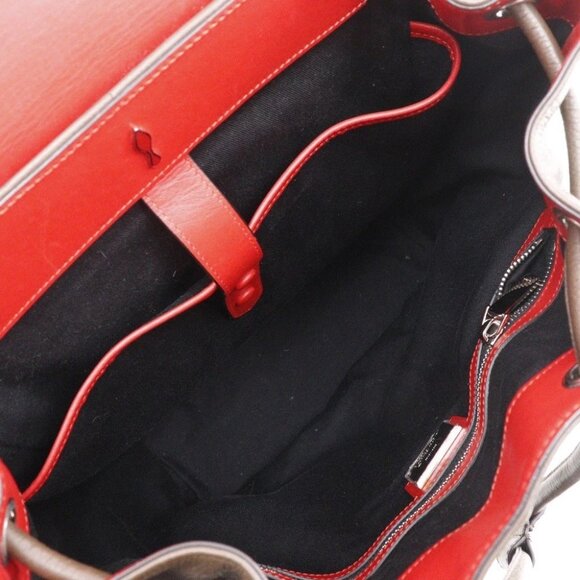 Christian Louboutin explorer funk Backpack Daypack Brown leather/Harako unisex main image 12
